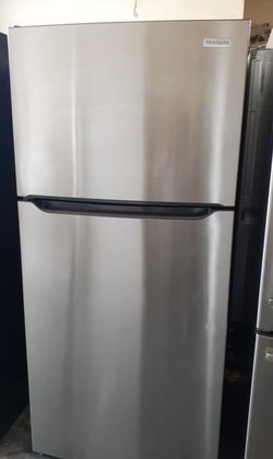 Frigidaire Top Mount Stainless Steel Refrigerator
