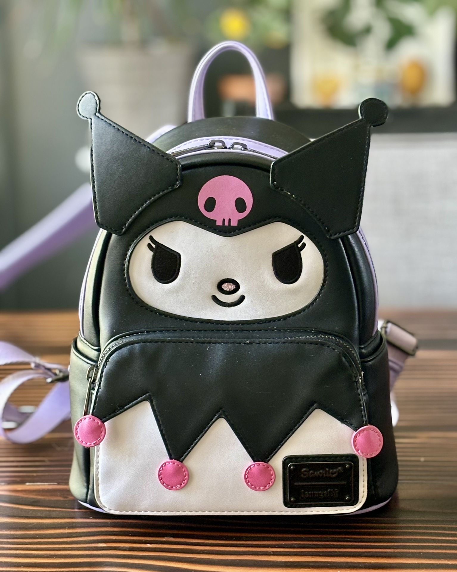Kuromi Mini Backpack Purse Sanrio Loungefly