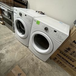 WHIRLPOOL LAUNDRY SET GAS