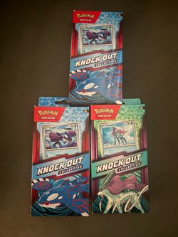 Pokemon knockout collection boxes