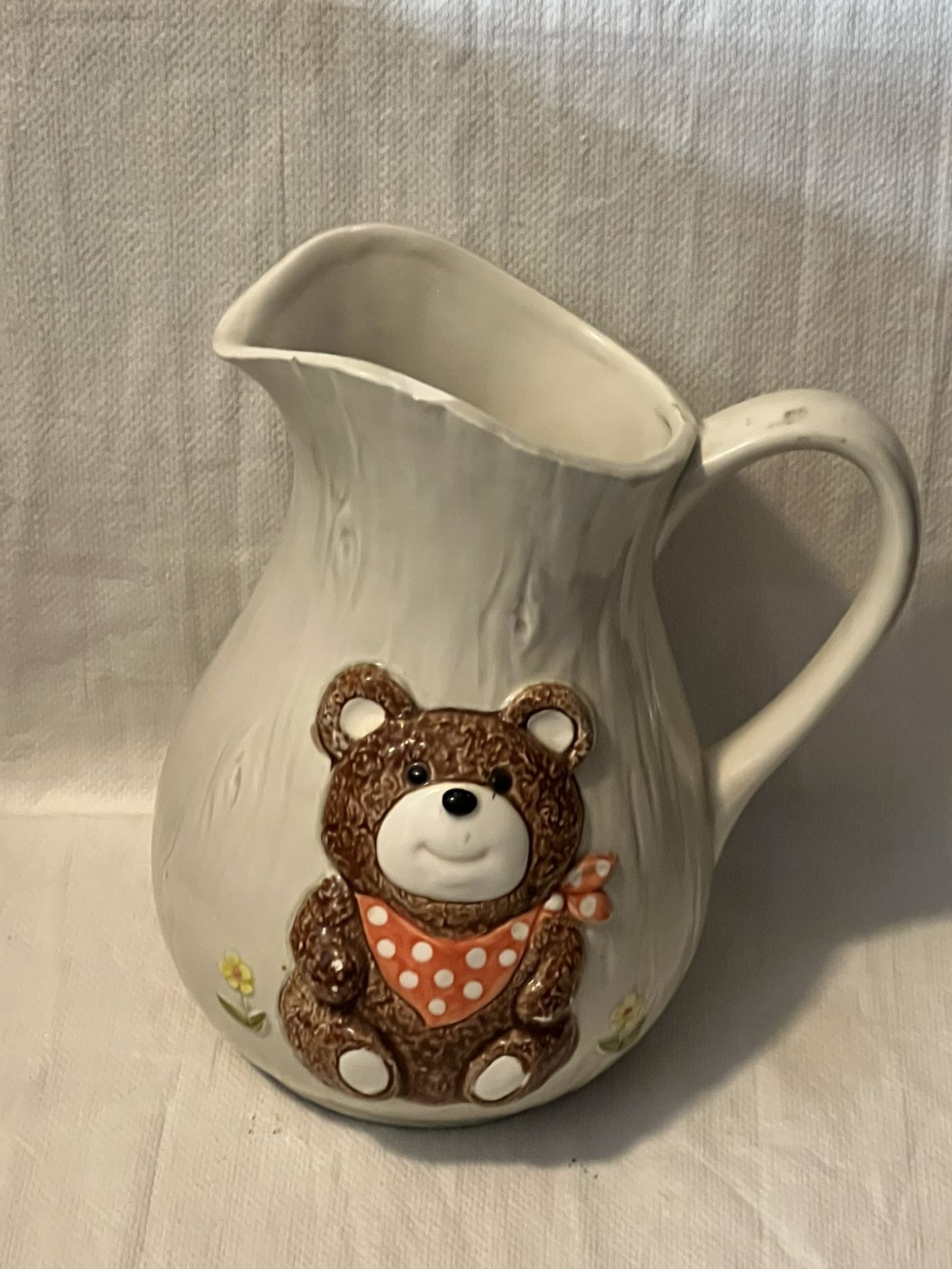 Teddy Bear Pitcher Medium 