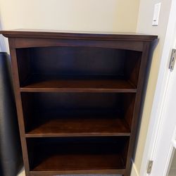 EUC Solid Wood 3-Shelf Bookcase