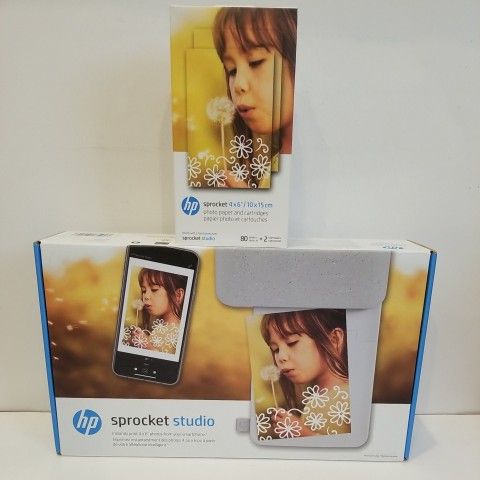HP Sprocket Studio Foto Papier, 10 x 15 cm