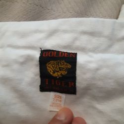 Golden Tiger Martial Arts Pants Size 7/210 NEW