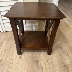 Wooden Side Table 
