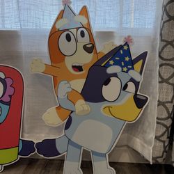 Bluey & Bingo Cut Out 