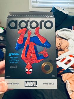 Agoro Marvel Spider-Man Precious Metal Collectible Blind Box