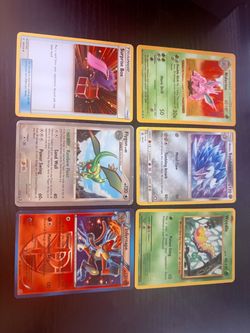 Pokémon Trading Cards Lot of 6 , 1 is shadowless