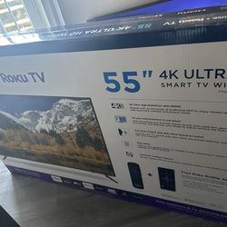 Rocku 55 In 4k Hd Smart Tv 