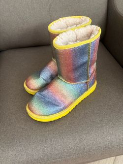 UGG Kids Classic II Glitter Boots