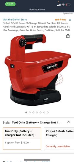 Einhell Cordless Spreader