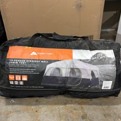 10 Person Straight Wall Cabin Tent