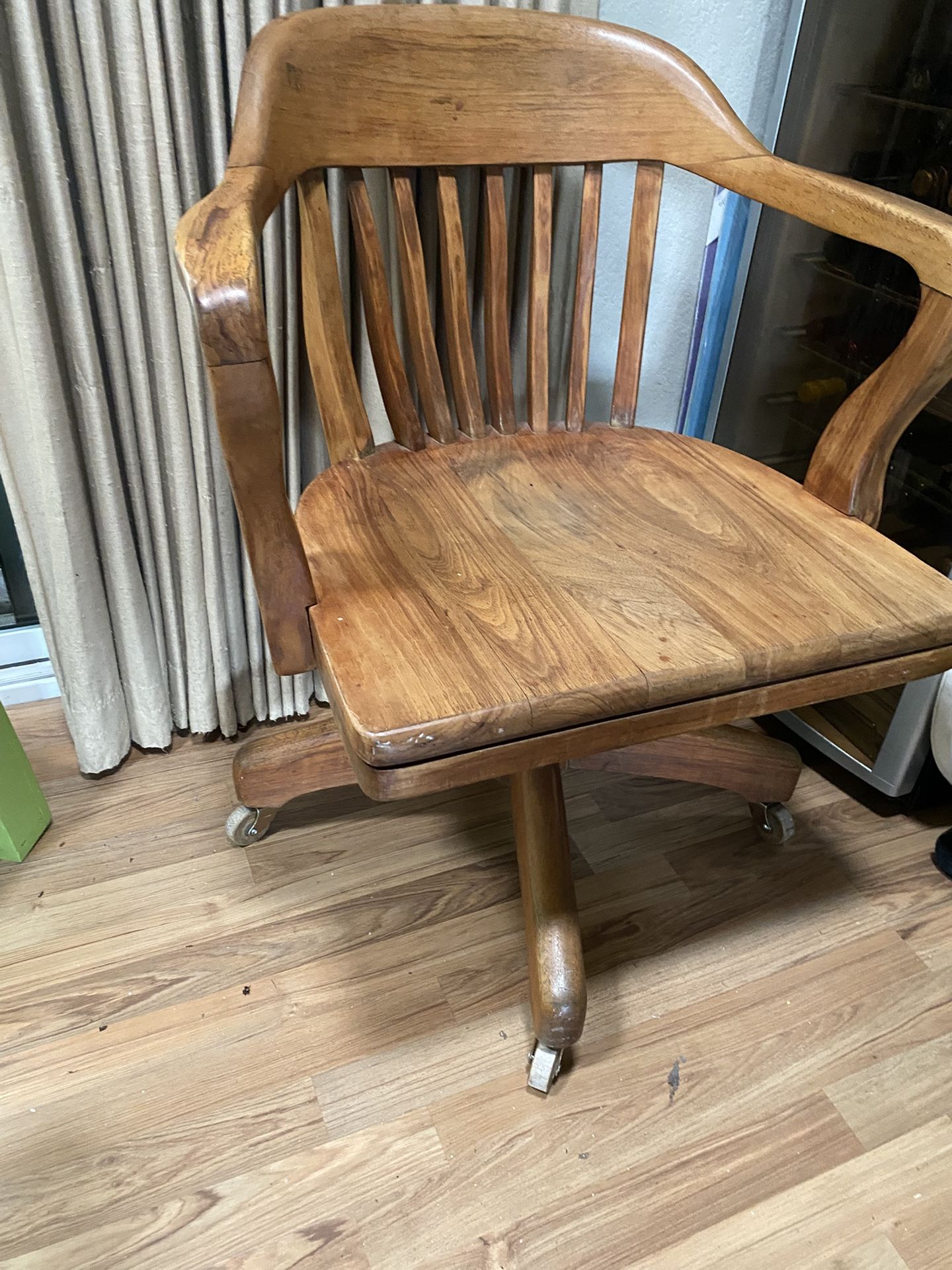 Wooden Office Chair