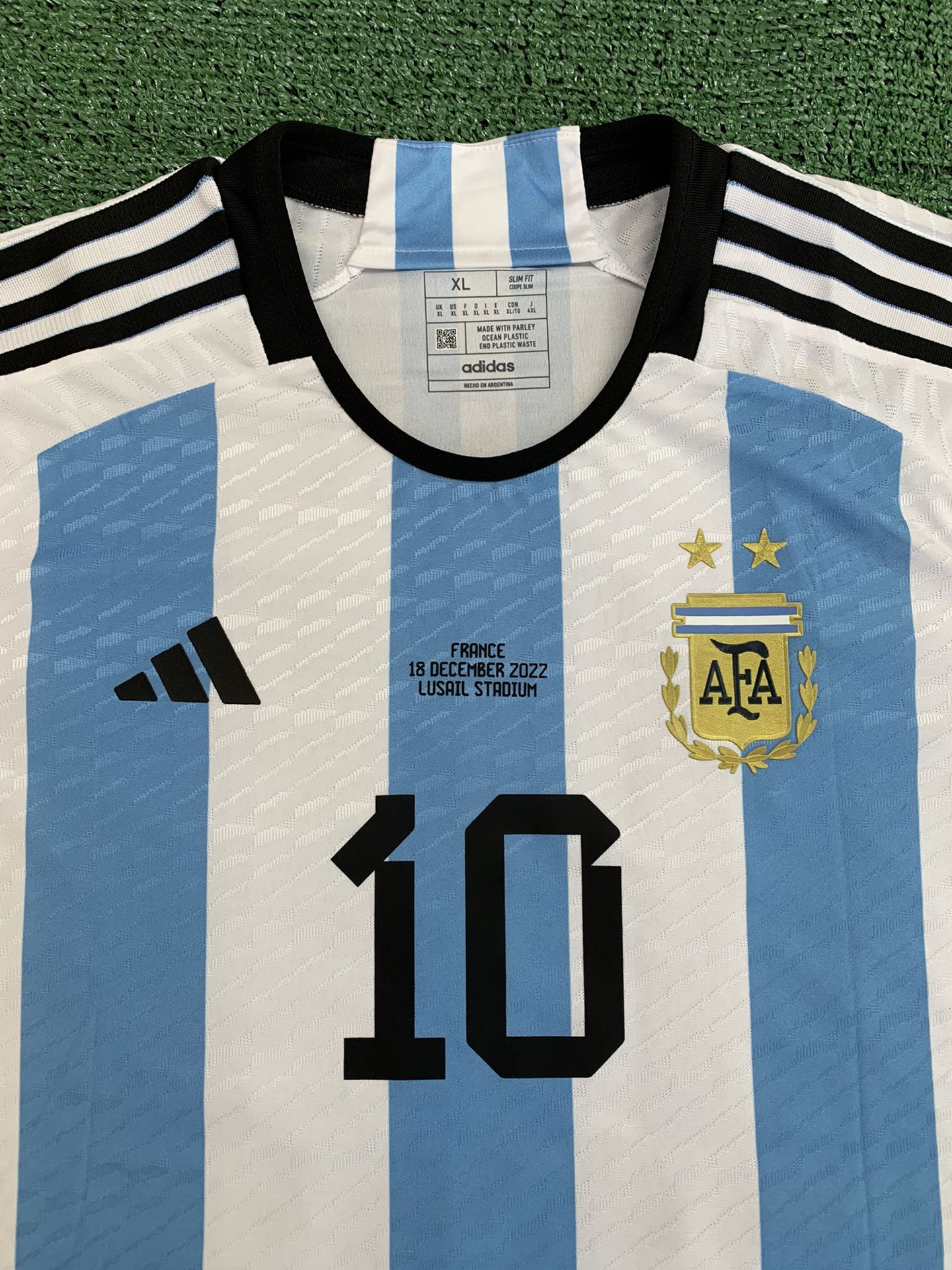 MESSI !ADIDAS Argentina World Cup Official Player Version Jersey2022 Size  XL,NWT