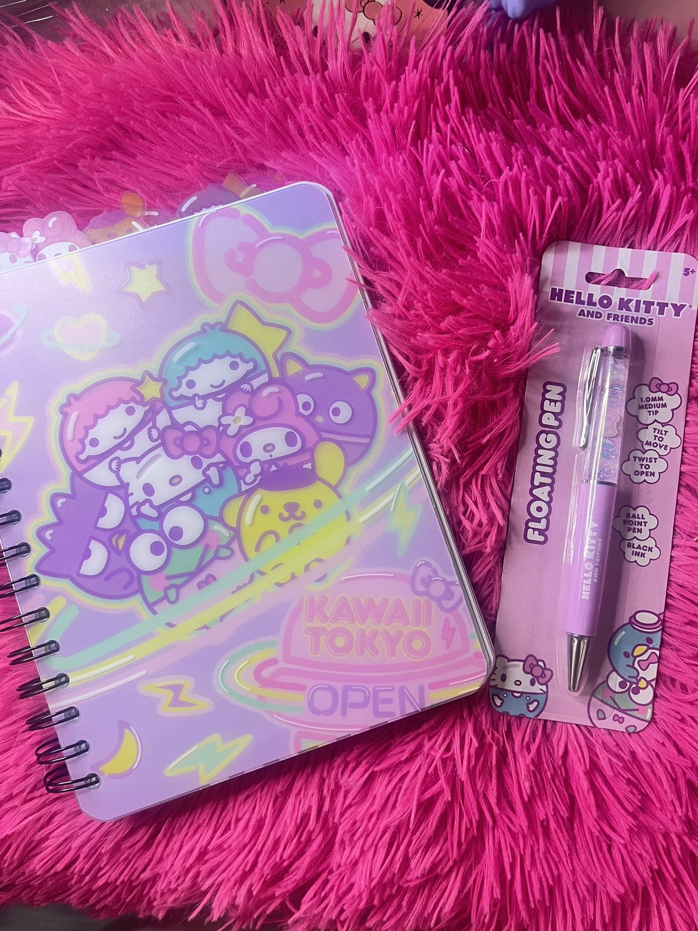 Hello Kitty Journal And Pen 