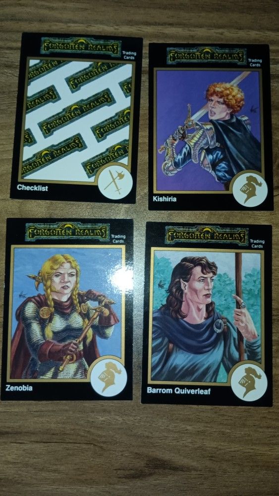 Forgotten Realms Cards Barrom Quiverleaf Zenobia Kishiria