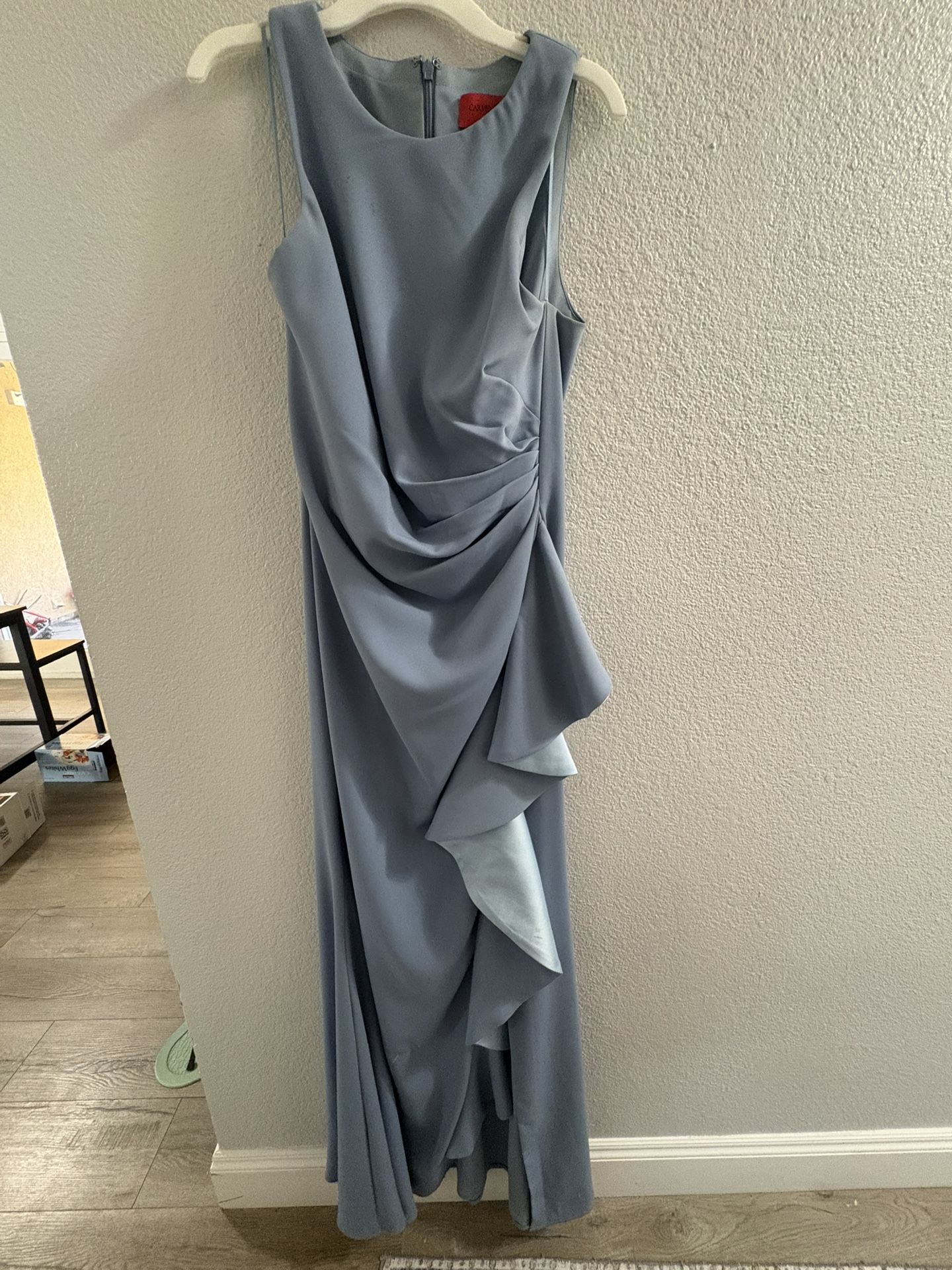 Blue Bridesmaid Dress