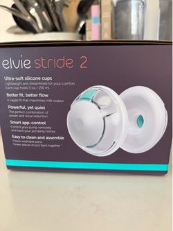 Elvie Stride 2 Hospital Grade Wearable Hands Free Breast Pump