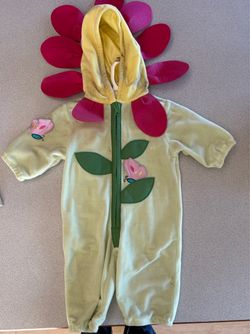 Baby Flower Halloween Costume Jumpsuit