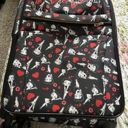 Betty Boop Suitcase With Wheels