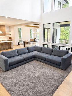 Crate and Barrel Sectional Couch