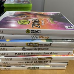 WII Games Priced To Sell. Prices In Photos