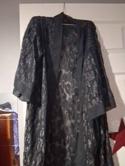 Navy Blue Lace Maxi Dress and dress cover .read description