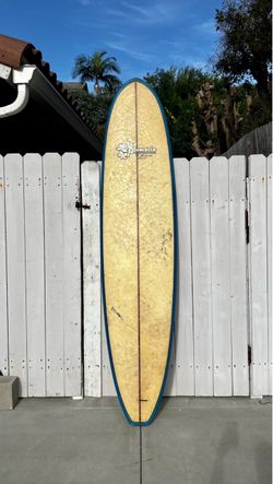 8ft plumeria longboard