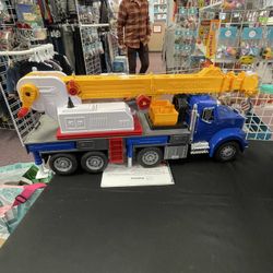 Battat Jumbo Crane Truck Over 3’ Tall