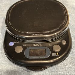 Royal Digital 3lb Scale For Kitchen Or Other Uses