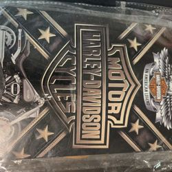 Harley davison birthday set includes balloons kick, toppers, and invites
