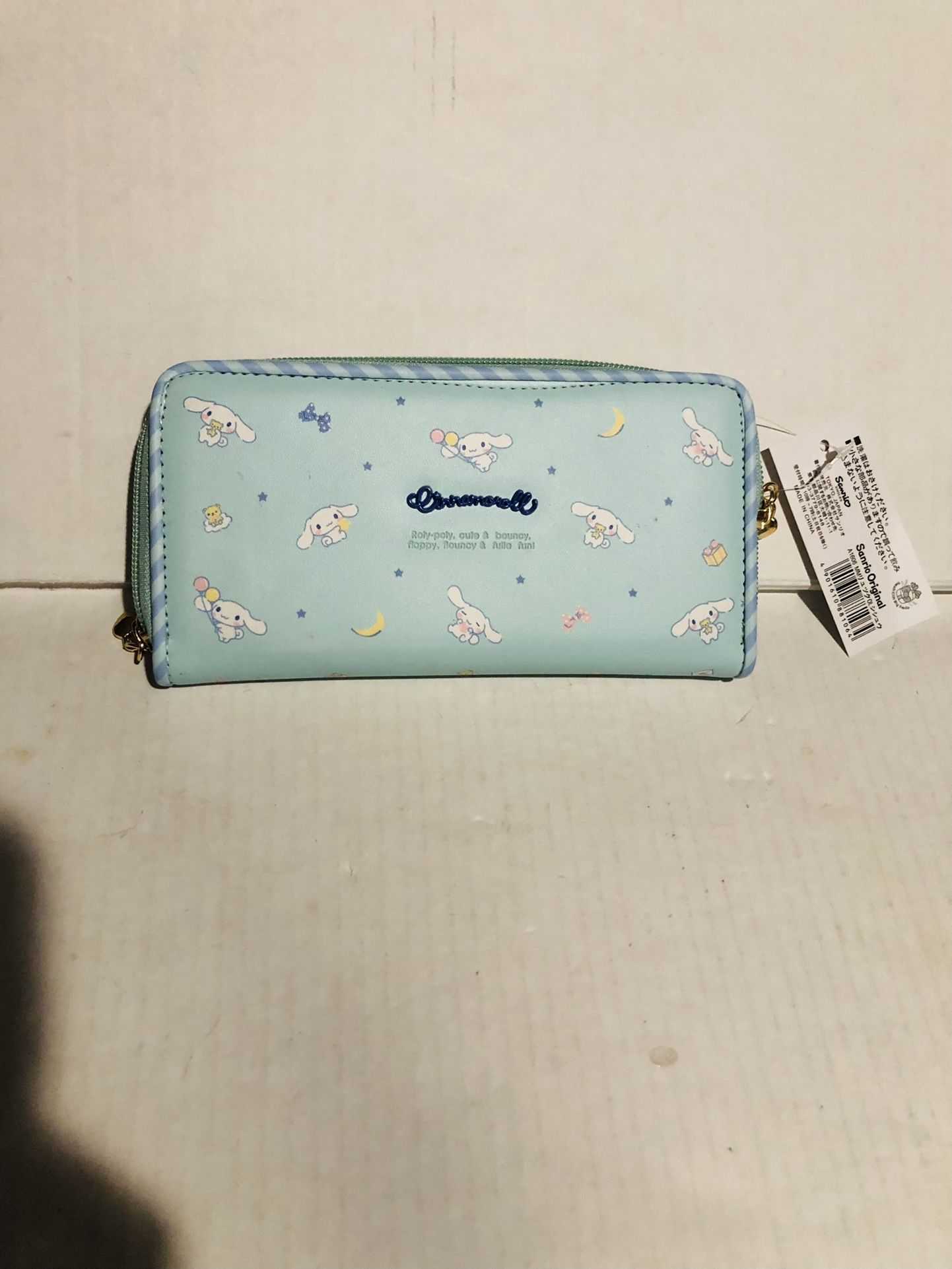 New Sanrio Cinnamon Roll Zipper Long Wallet Perfect For A Gift