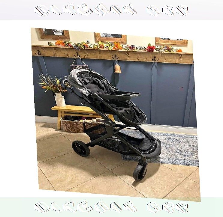 Fresh Children's Buggy Safe, Chic, and Ready for Exploration fine focus