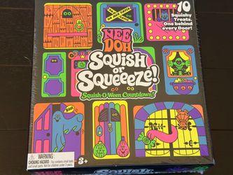 Needoh squish or squeeze Squish-o-ween countdown