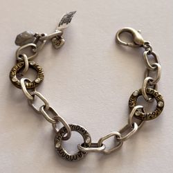 Brighton, Art & Soul Harmony, - Peace & Love, - Live, Laugh & Love Bronze & Silver New With Tags