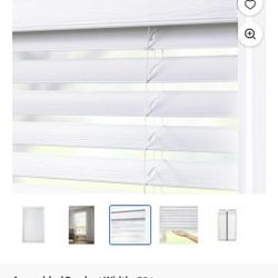 Cordless 2inch Faux Wood Blinds.