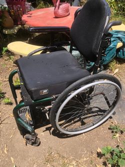 Quickie wheel chair wheelchair