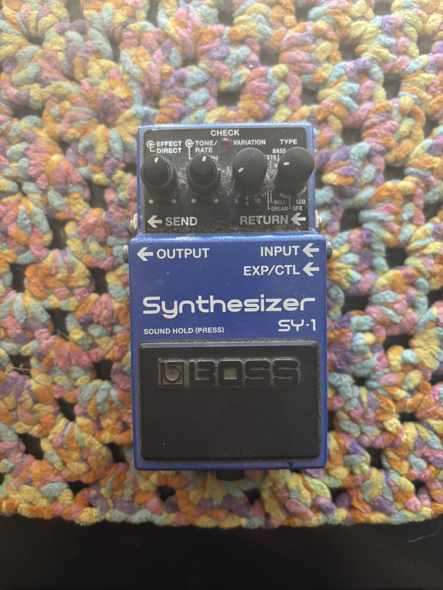 Boss SY-1 Synth guitar pedal