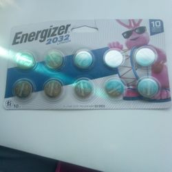 Energizer  Batteries 2032 10 Pack $25 New 15 Each If You Want More Than One To $10