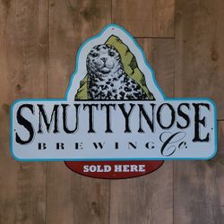 Smuttynose Brewing Metal Craft Beer Bar Sign 