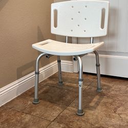 Shower Chair With Back 
