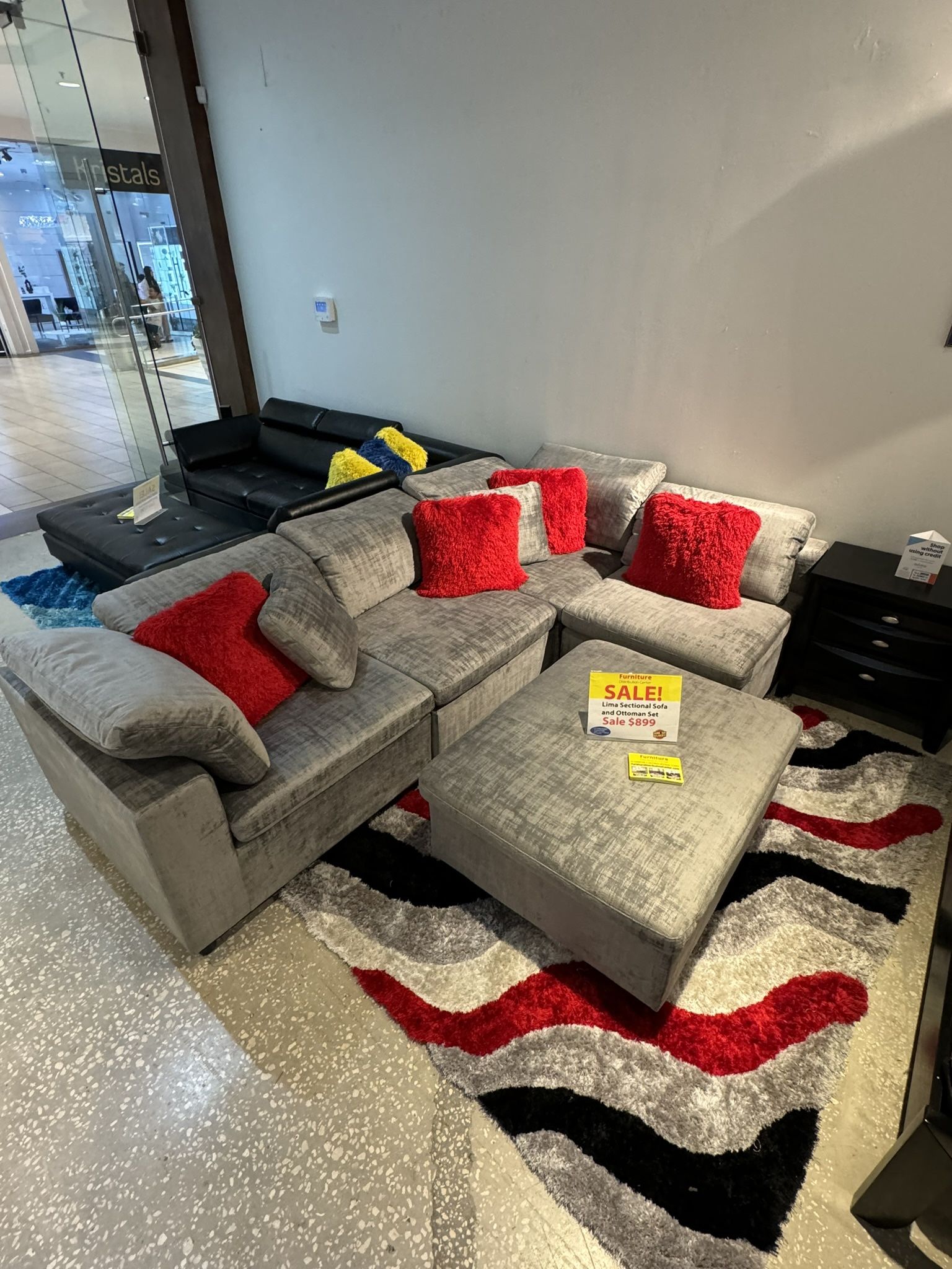 Gorgeous Gray Lima Modular Sofa Set!$999!*SAME DAY DELIVERY*NO CREDIT NEEDED*EASY FINANCING*HUGE SALE*