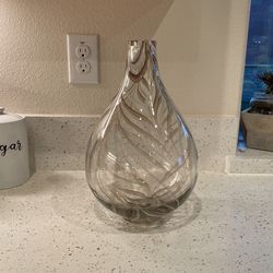 Hand Blown Art Glass vase