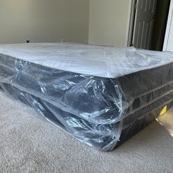 💤🔥 Brand New Comfortable King, Queen, Full & Twin Size Mattress & Box Spring ● You Don't Pay Until We Deliver 🚚