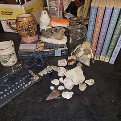 Huge Lot Metaphysical/new Age Items 