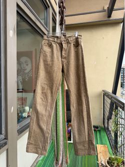 Levi's 501 brown jeans Size 30x34  #denim
