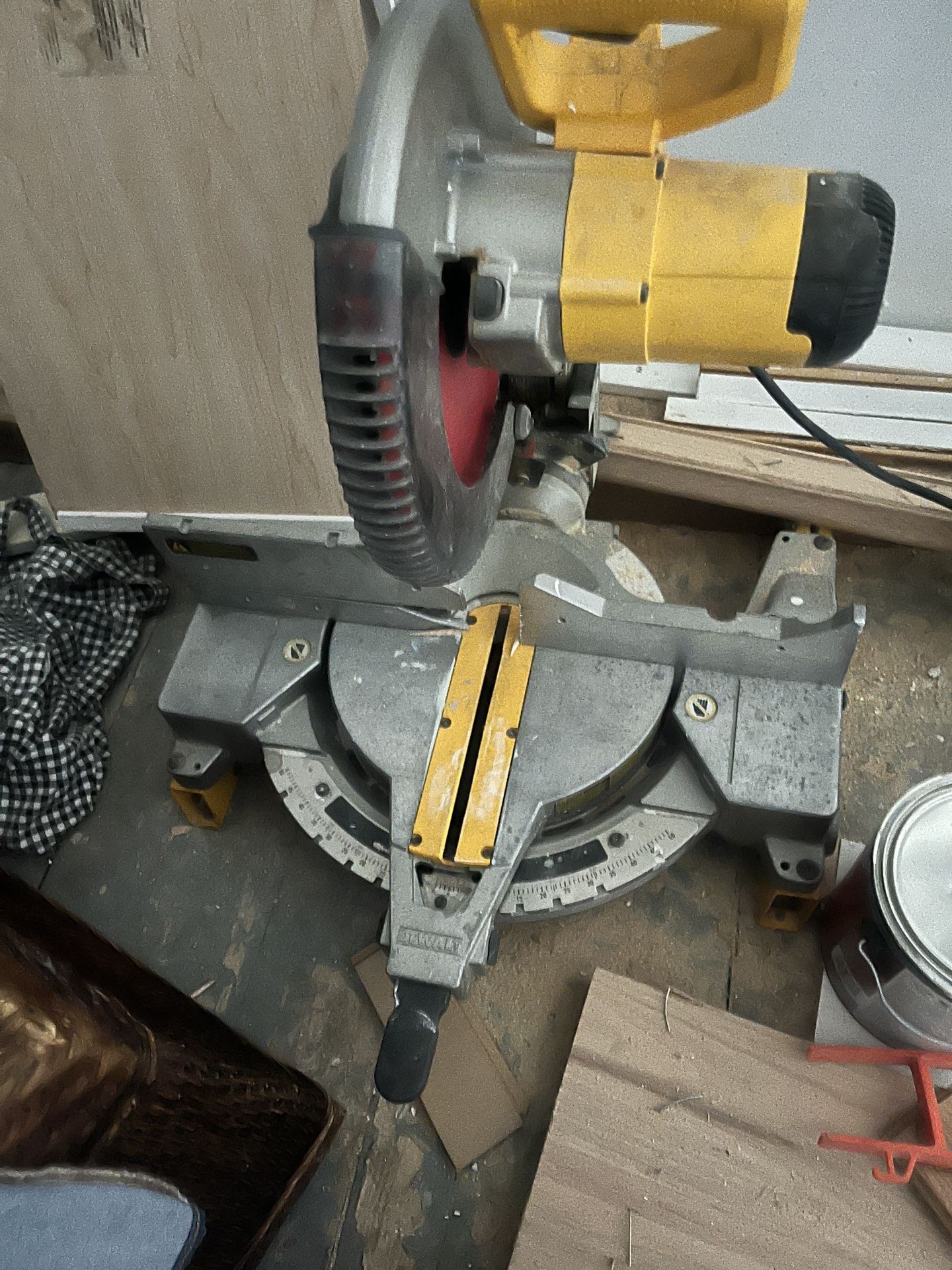 Dewalt 12 Inch Miter Saw, Used Under A Year