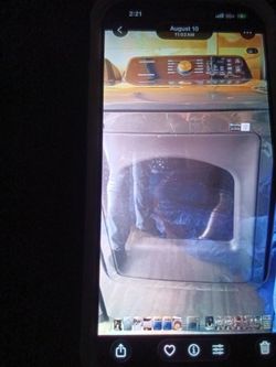 Samsung Washer/Dryer set like new. Not even a year old. Wifi comparable. Dark grey