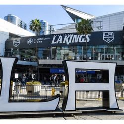 LA Kings Tickets Lower Corner Section 108