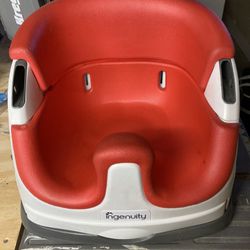 Ingenuity Baby Base 2-in-1 Booster Seat with stowaway tray